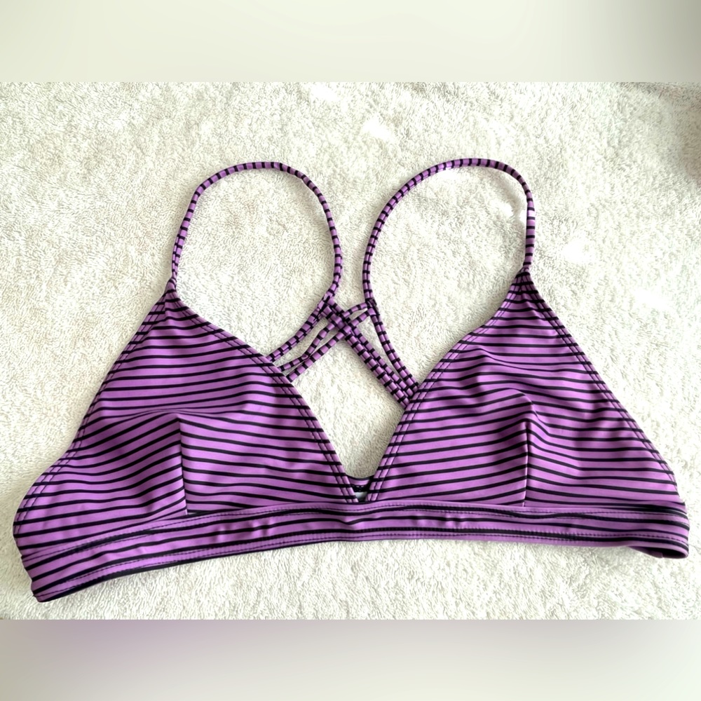 Purple Bikini Top Only